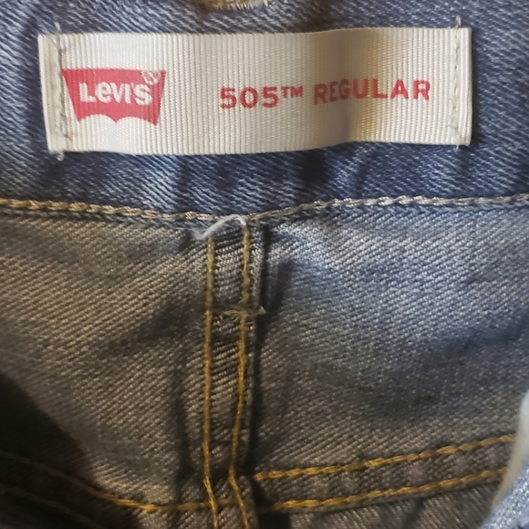 Levi Strauss &Co 505 12 Husky 32x27 Medium Wash Jeans - Picture 9 of 11